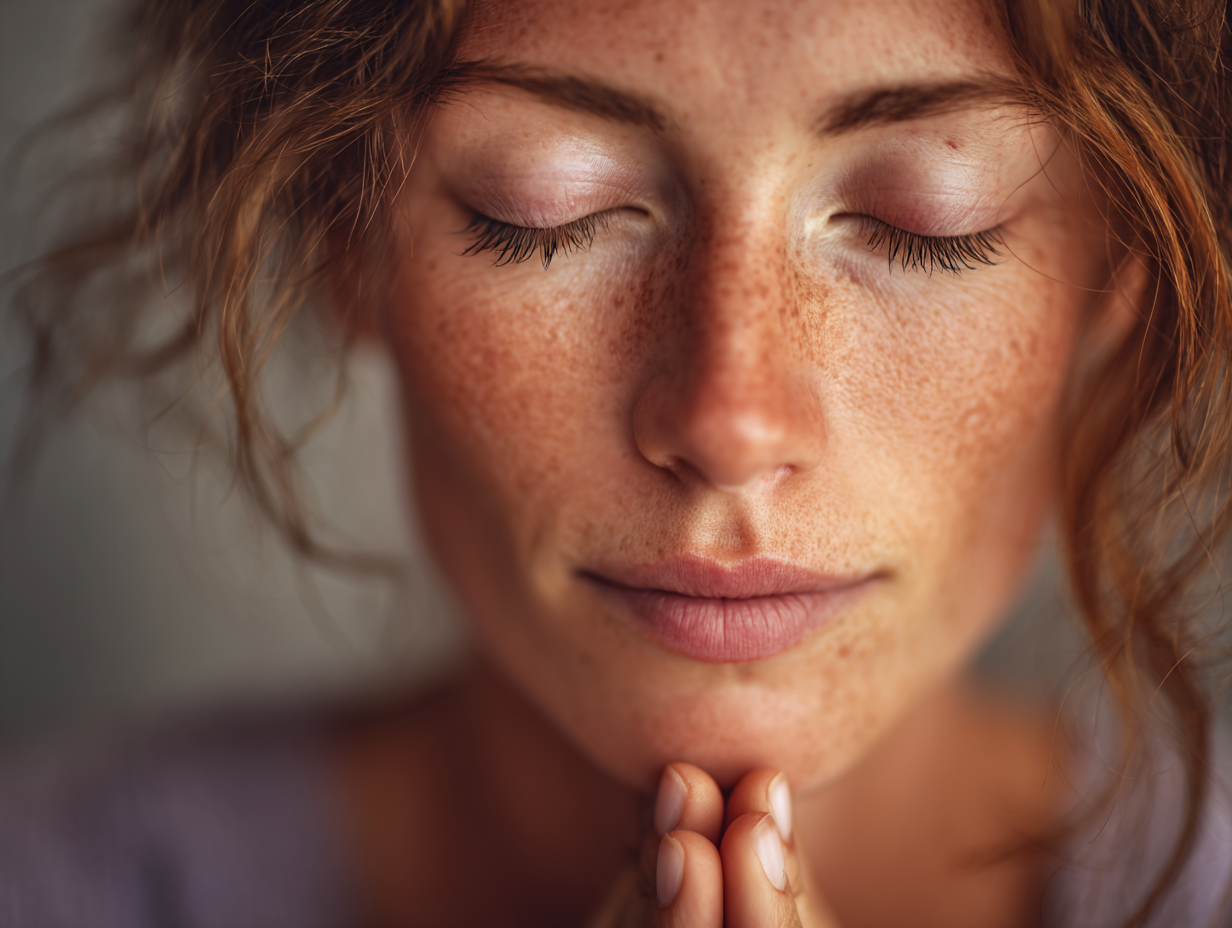 Група людей різного віку практикує йогу у світлій студії