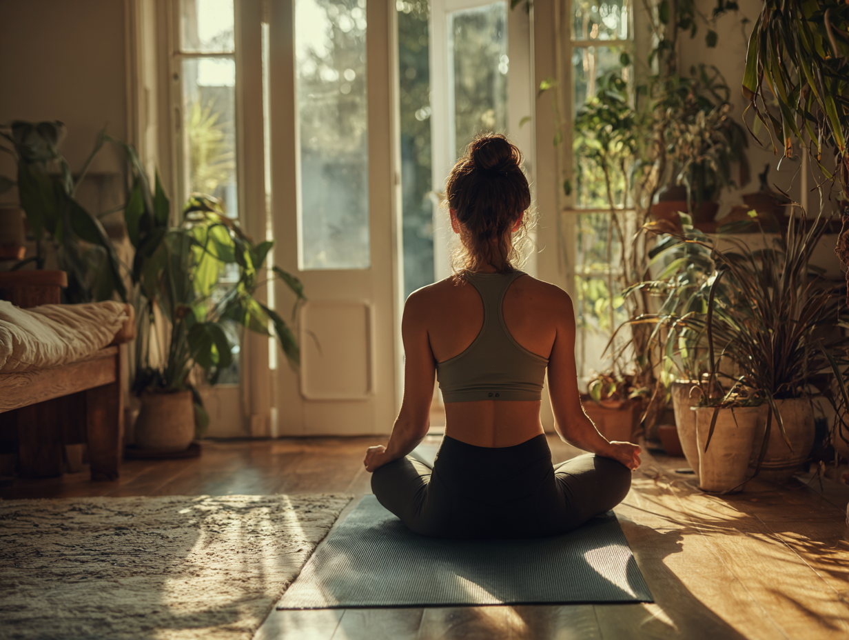 Консультація з інструктором йоги